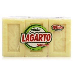 LAGARTO JABON PASTILLA PACK 3 UND 200GR