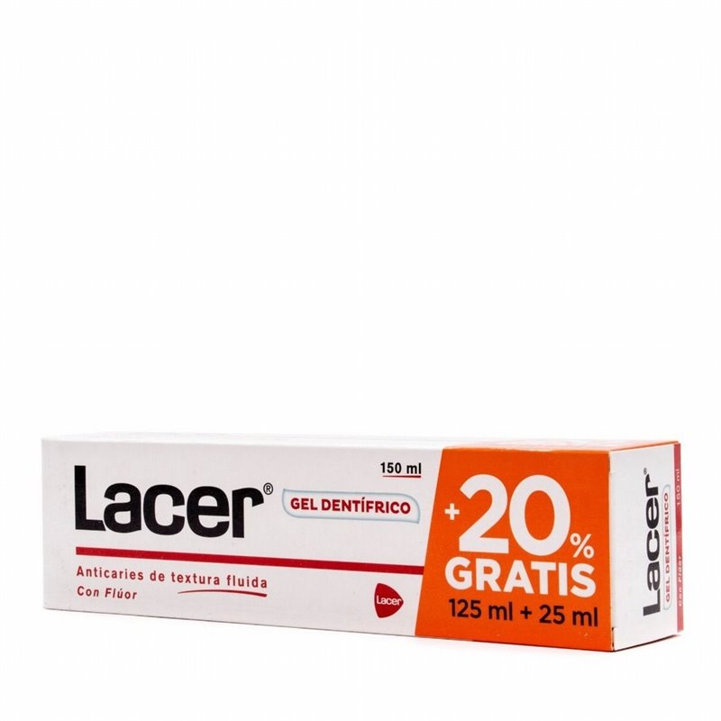 LACER P DENT GEL 125ML+25%