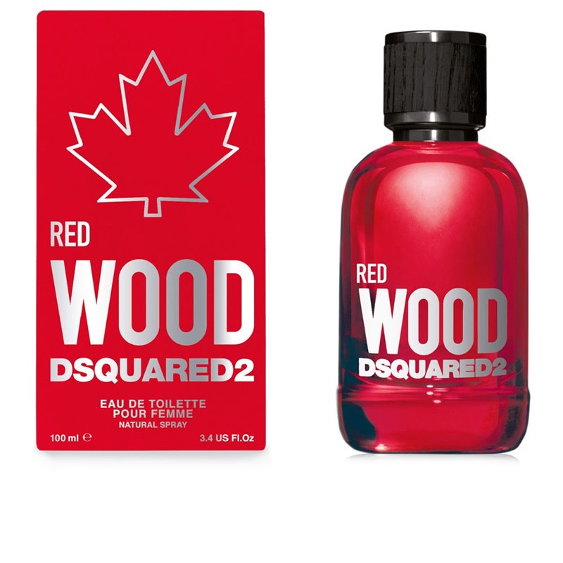 DSQUARED2 WOOD RED FEMME EDT 100VAPO