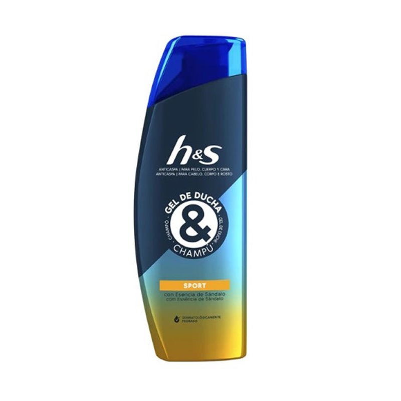 H&S CH&GEL 2-1 300ML SPORT