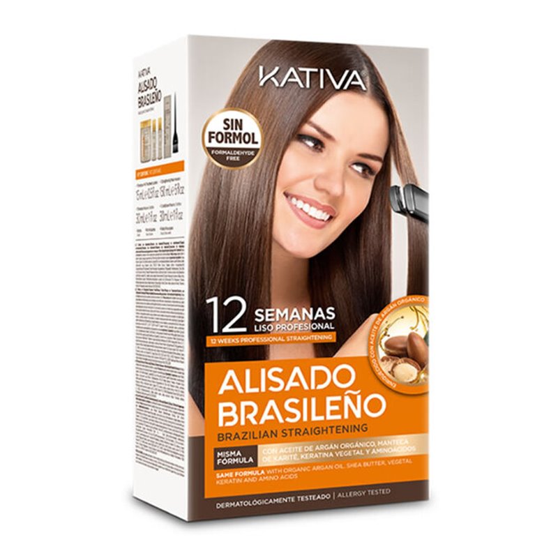 KATIVA ALISADO BRASILEÑO 12 SEMANAS ACEITE ARGAN