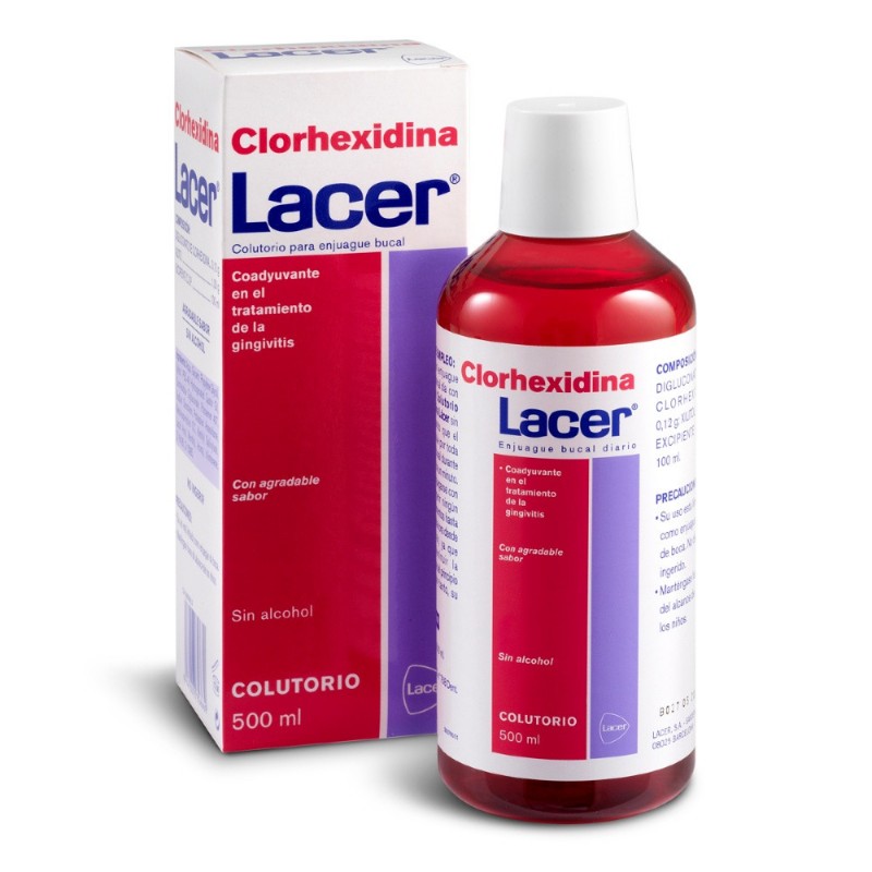 LACER CLORHEXIDINA ELIXIR 500ML