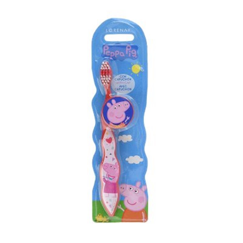 PEPPA PIG CEPILLO DENTAL CON CAPUCHA