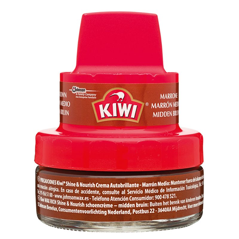 KIWI CREMA CON APLICADOR MARRON