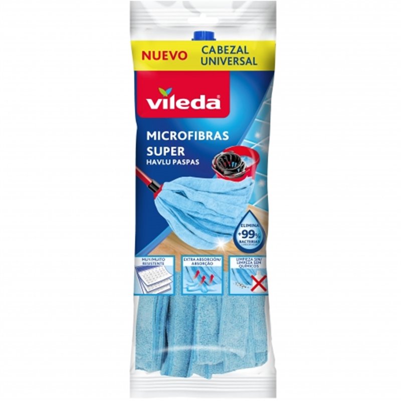 VILEDA FREGONA SUPER MICROFIBRAS TIRAS