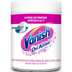 VANISH QUITAMANCHAS OXIACTION POLVO CRYSTAL WHITE 450GR