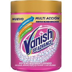 VANISH QUITAMANCHAS OXIACTION POLVO OLORES PINK 400GRS