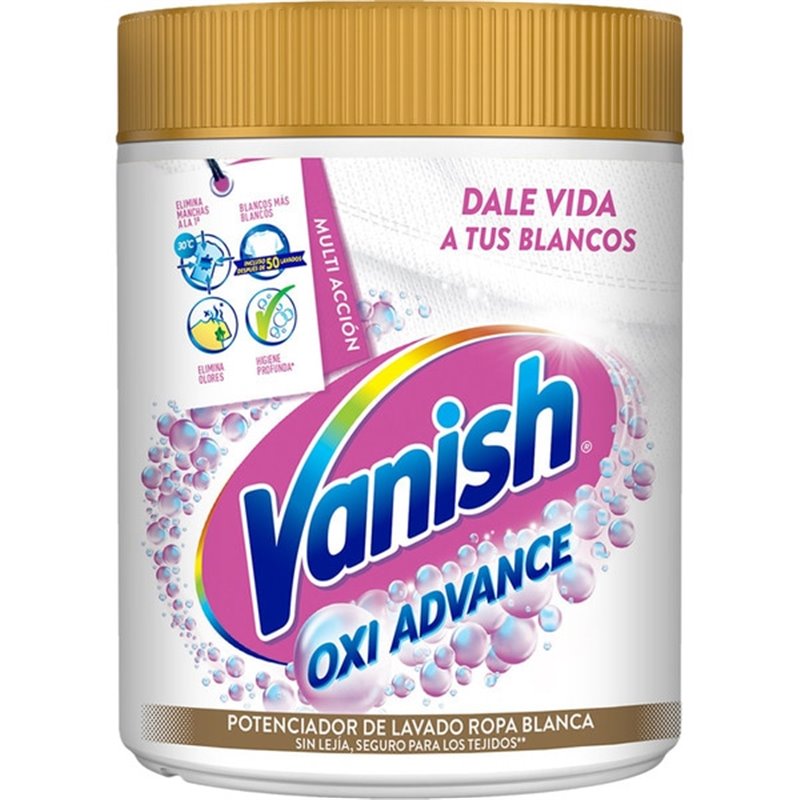 VANISH QUITAMANCHAS OXIACTION POLVO OLORES WHITE 400GRS