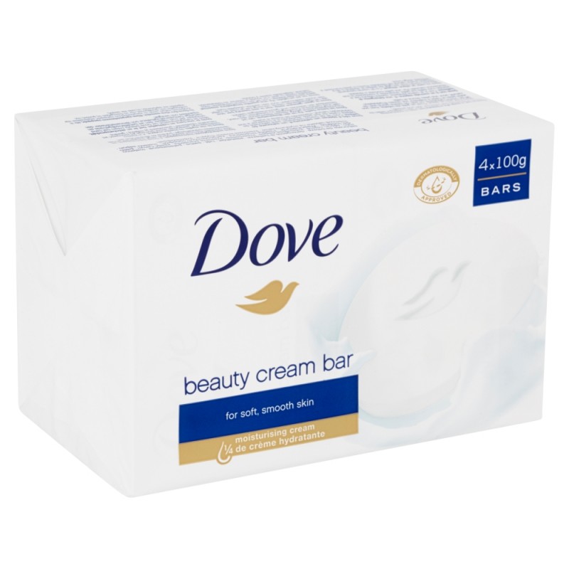 DOVE JABON CREMA 100GRMS 4 UND