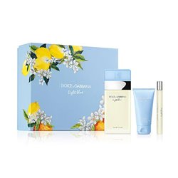 D&G LIGHT BLUE COFRET EDT 100VAPO+BODY+10VAPO NAVIDAD 2021