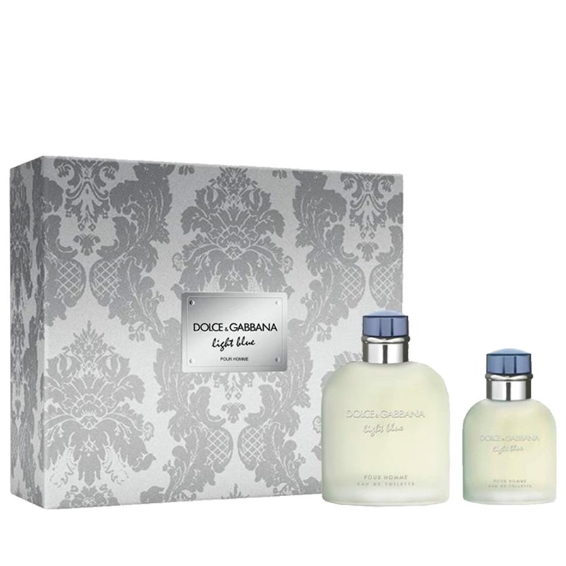 D&G LIGHT BLUE HOMME COFRET EDT 125VAPO+40VAPO NAVIDAD 2021