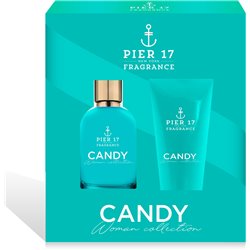 PIER 17 WOMEN SET EDT 100VAPO+GEL CANDY