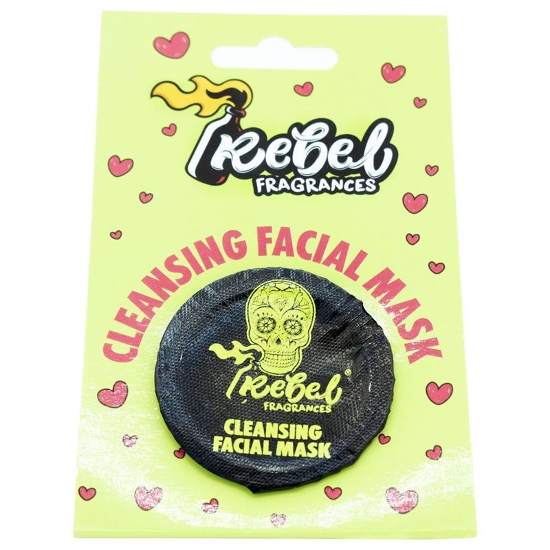 REBEL MASCARILLA FACIAL ARCILLA-CARBON