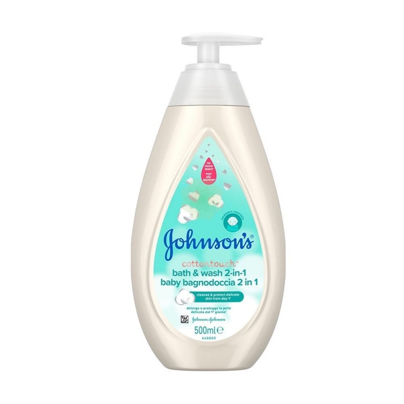 JOHNSONS JABON LIQUIDO 300ML. BABY COTTONTOUCH