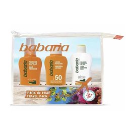 BABARIA SOLAR NECESER VIAJE MINIS 