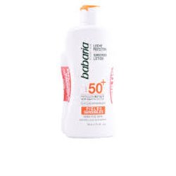 BABARIA SOLAR LECHE P/SENSIBLE SPF50 200ML.+AFTERSUN 100ML.