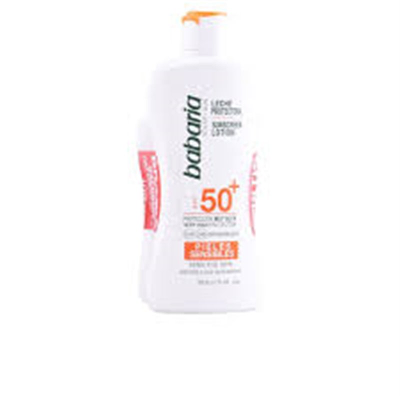 BABARIA SOLAR LECHE P/SENSIBLE SPF50 200ML.+AFTERSUN 100ML.