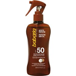 BABARIA SOLAR ACEITE COCO SPRAY SPF50 200ML.