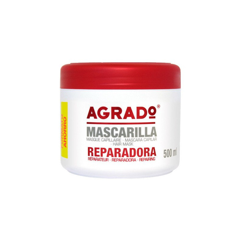 AGRADO MASCARILLA CAPILAR 500ML. REPARADORA