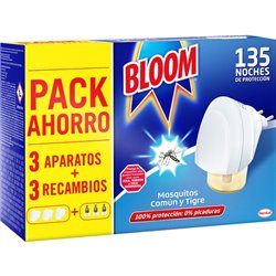BLOOM ELECTRICO 3 APARATOS+3 RECAMBIOS