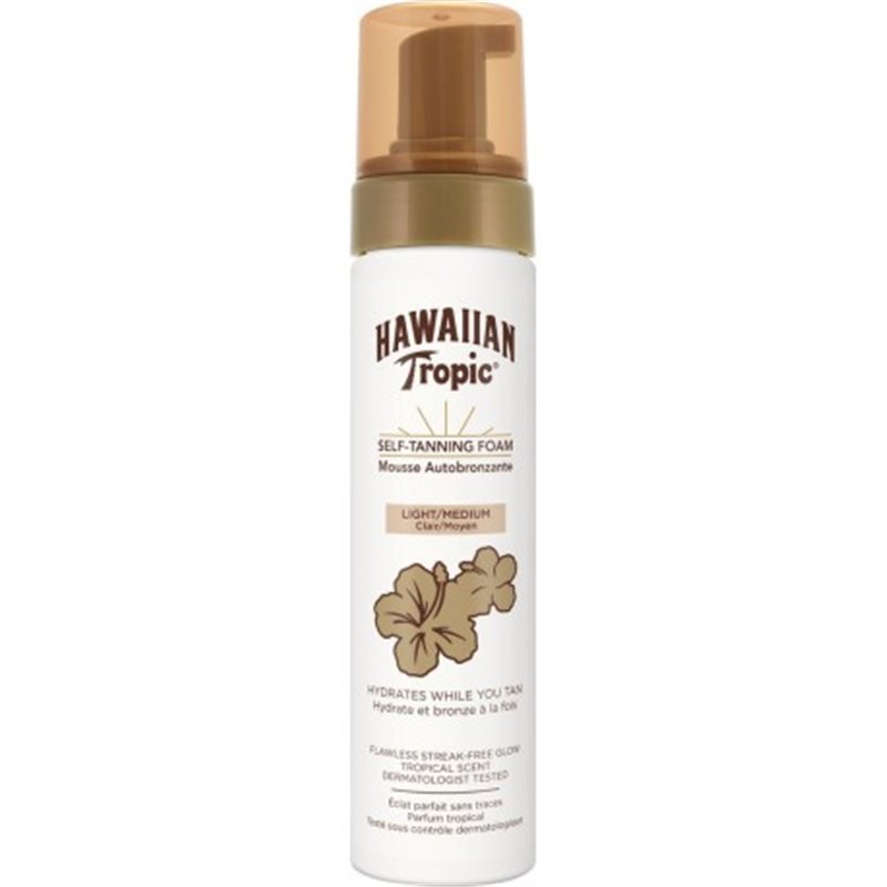 HAWAIIAN TROPIC SELF-TAN FOAM 200ML.