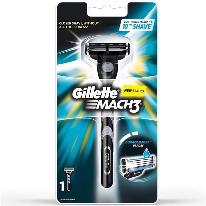 GILLETTE MAQUINA MACH3+RECAMBIO