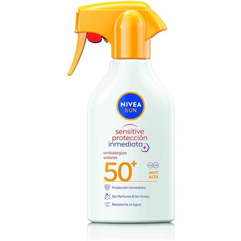 NIVEA SUN SENSITIVE PISTOLA SPF50+ 270ML.