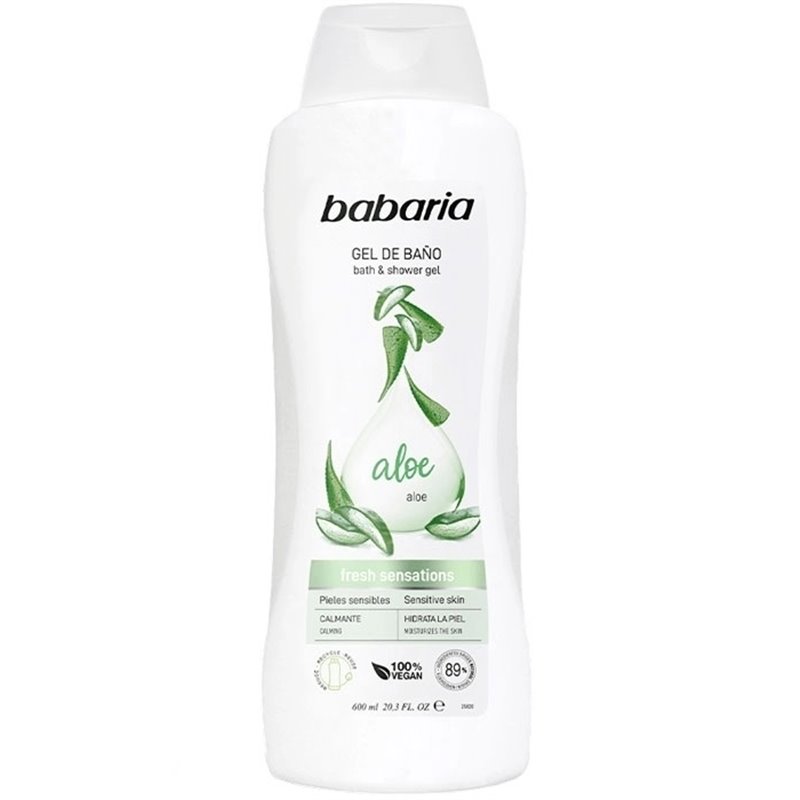 BABARIA GEL BAÑO 1000ML. ALOE