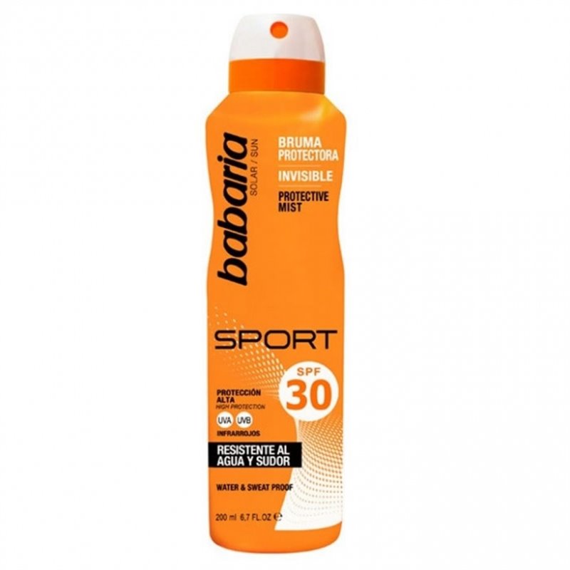 BABARIA SOLAR BRUMA INVISIBLE SPORT SPF30 200ML.