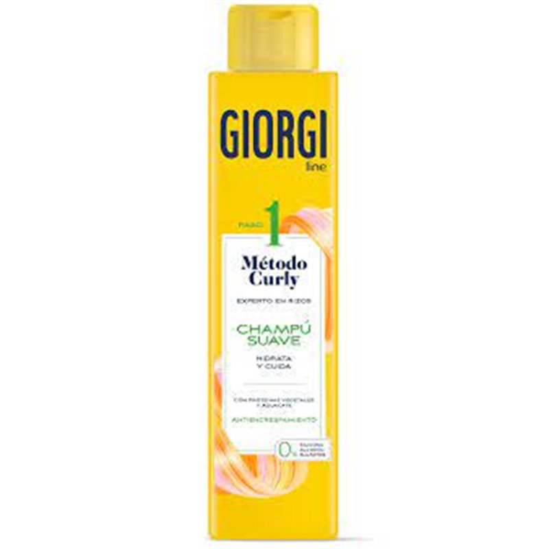 GIORGI CURLY CHAMPU 350ML. ANTIENCRESPAMIENTO PASO 1