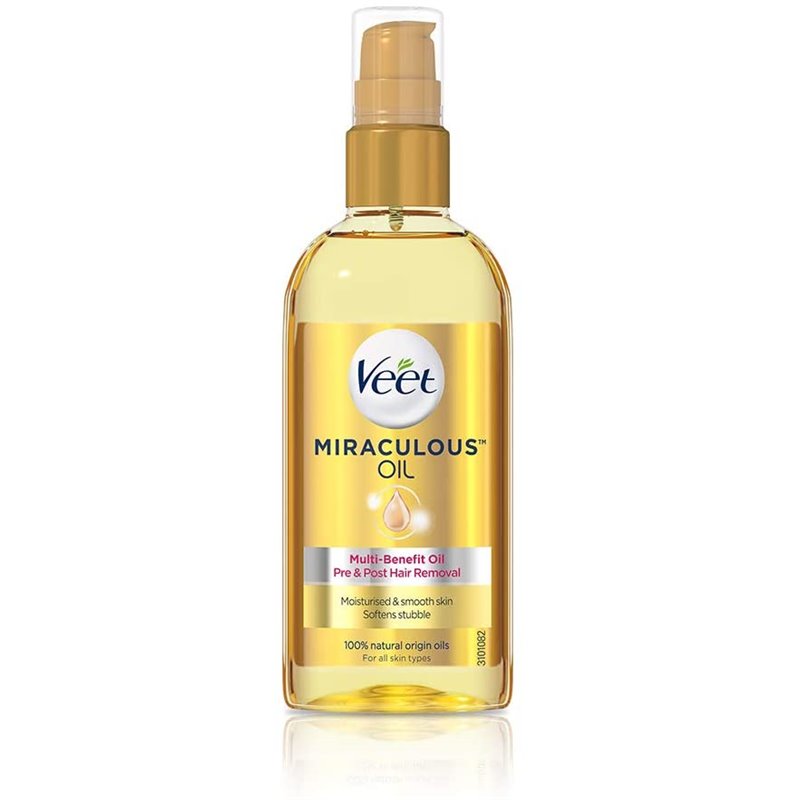 VEET ACEITE MIRACULOUS 100ML. PRE&POST DEPILATORIO