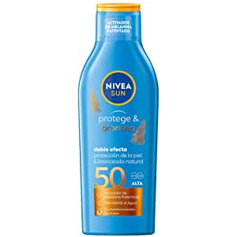 NIVEA SUN LECHE PROTEGE&BRONCEA SPF50 200ML.