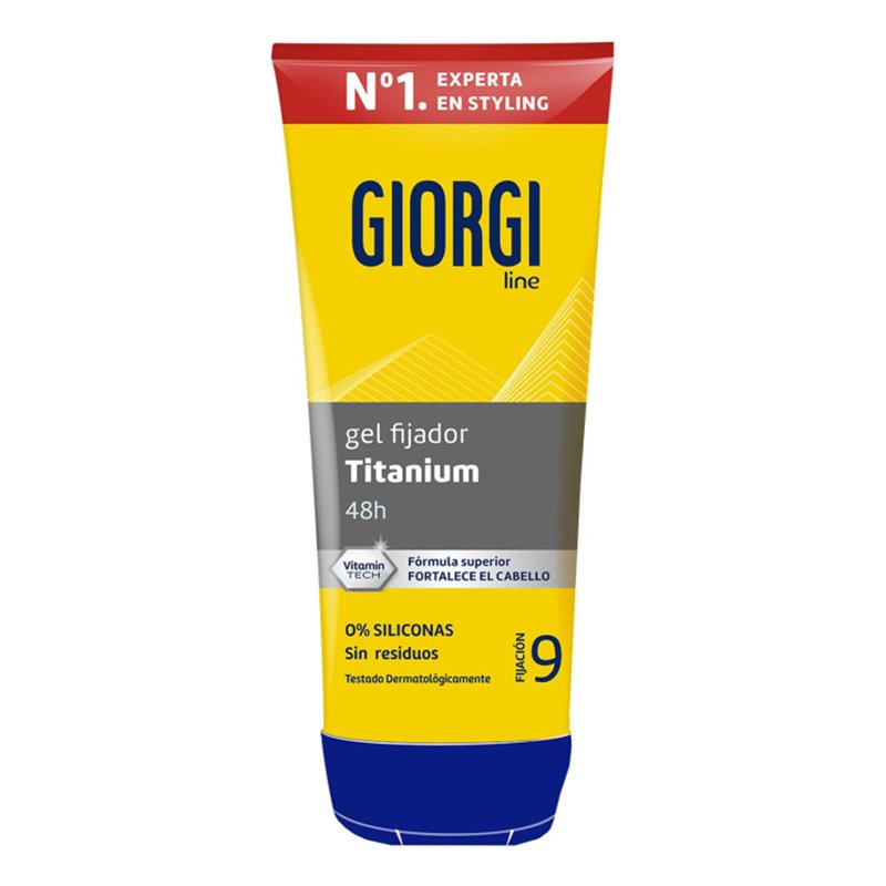 GIORGI GEL FIJADOR 170ML. TITANIUM-9