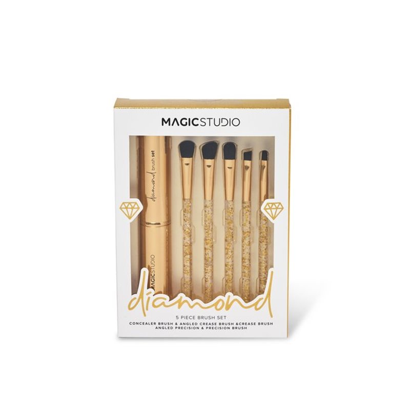 MAGIC STUDIO DIAMOND 5 PIECE BRUSH SET