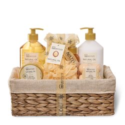 IDC INSTITUTE NATURAL OIL 8 PIECES BASKET