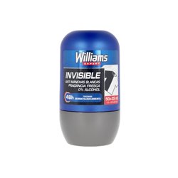 WILLIAMS DEO ROLL-ON 50ML. INVISIBLE