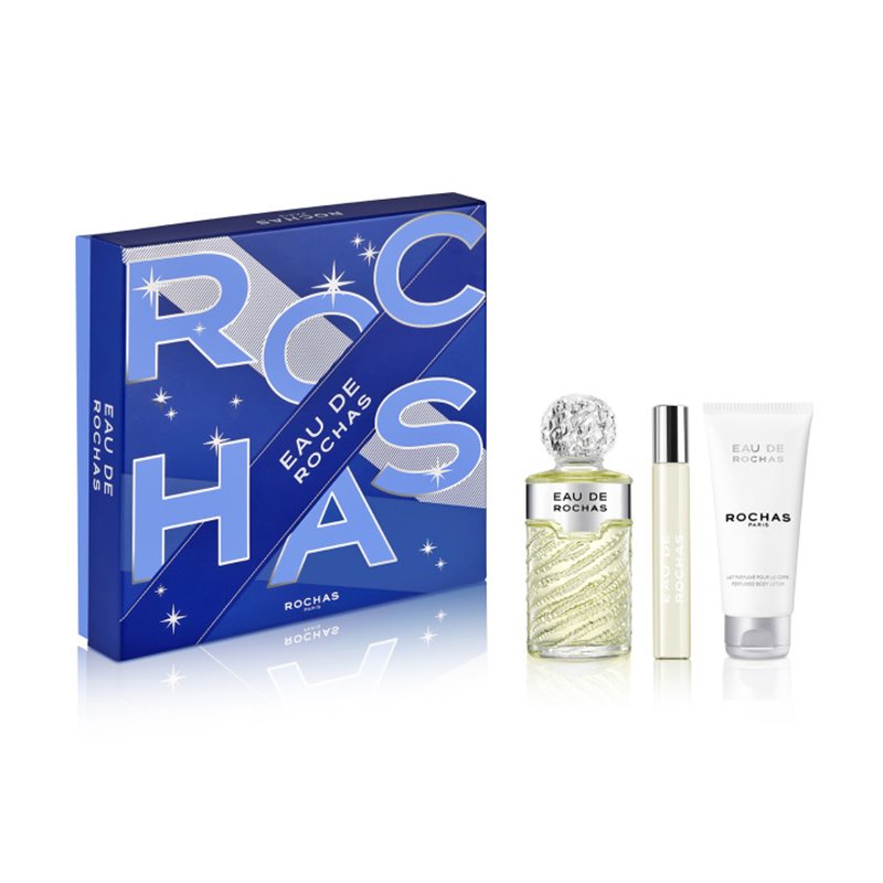 ROCHAS EAU SET EDT 220VAPO+BODY 500ML.