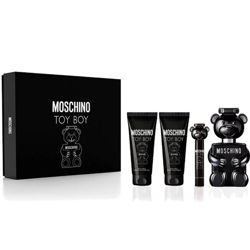 MOSCHINO TOY BOY SET 100VAPO+10VAPO+GEL 100ML+BALM 100ML