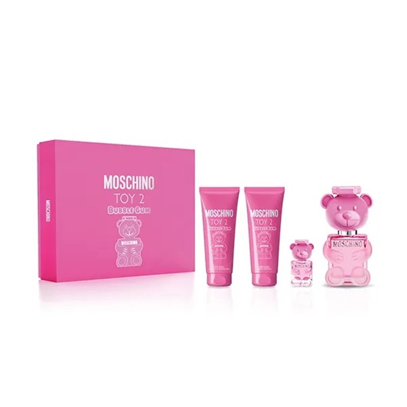 MOSCHINO TOY2 BUBBLE GUM SET EDT 100VAPO+10VAPO+GEL+BODY