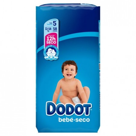 Dodot Activity Fraldas T5 (11-16 kg) 52 un