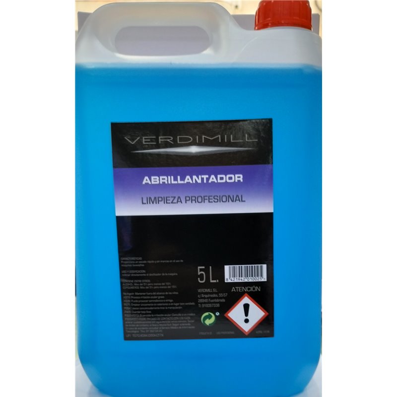 VERDIMILL ABRILLANTADOR MAQUINA 5LT.