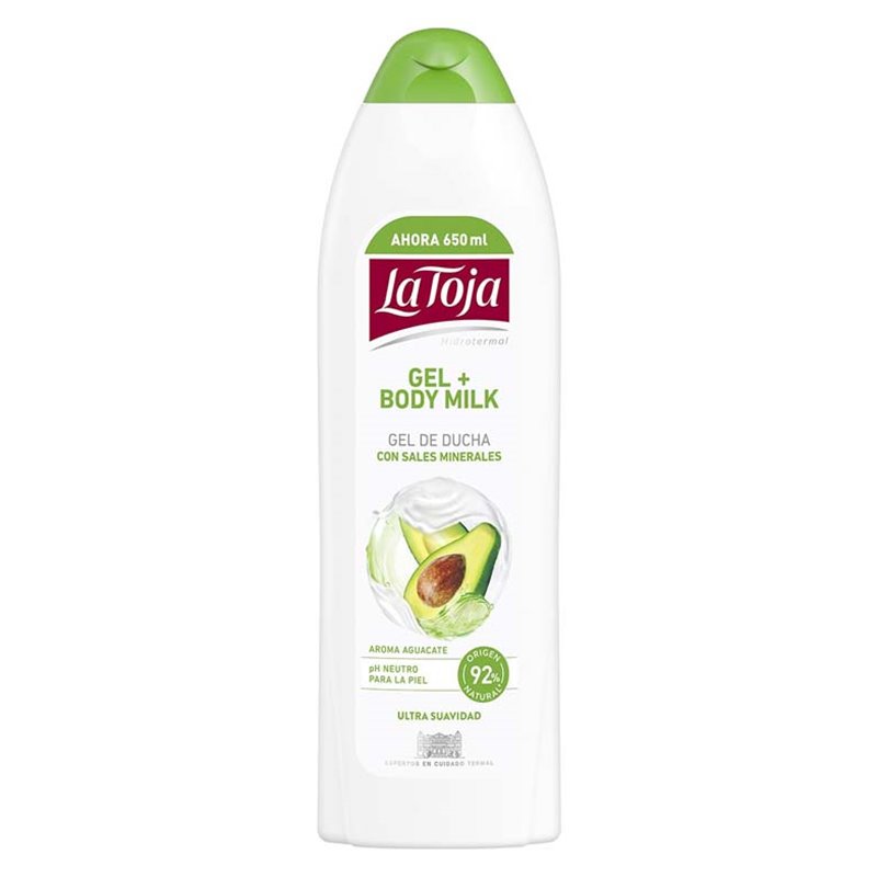 LA TOJA GEL 650ML AGUACATE