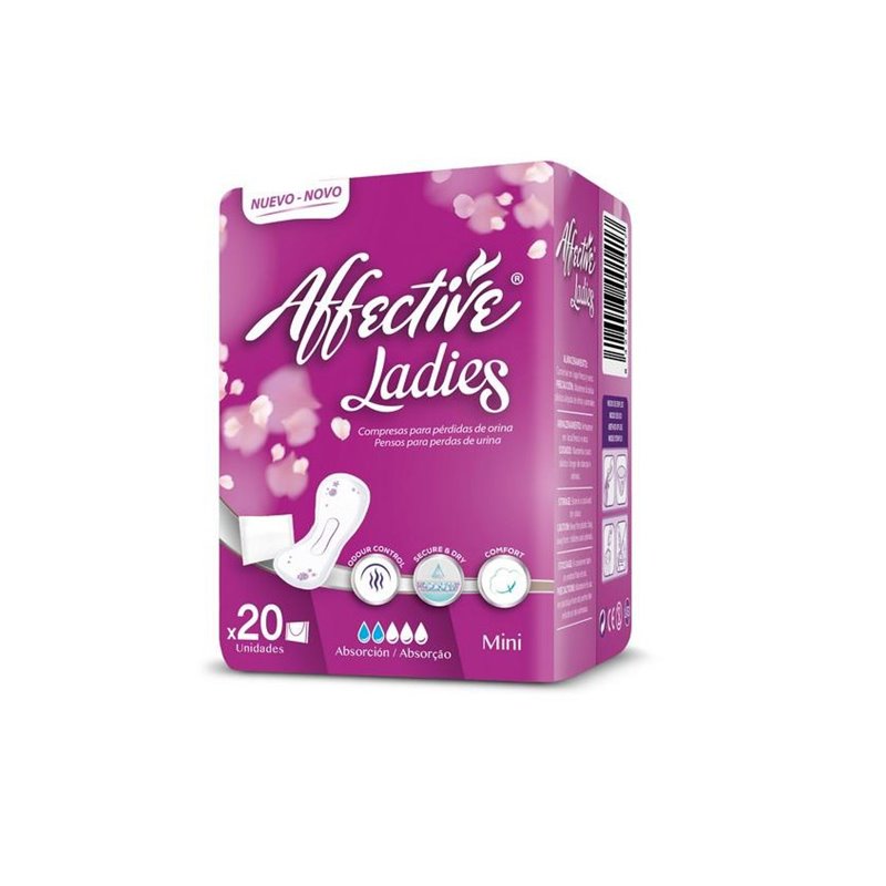 AFFECTIVE INCONTINENCIA LADIES 20UNID MINI