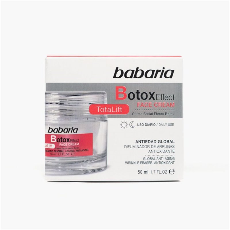 BABARIA CREMA FACIAL 50ML. BOTOX