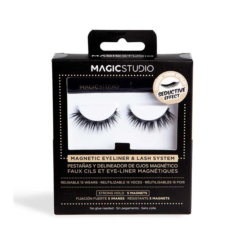 MAGIC STUDIO MINK MAGNETIC EYELASHES  SEDUCTIVE