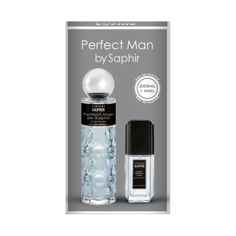 SAPHIR SET EDT PERFECT MAN 200ML VAPO+EDT 30ML VAPO