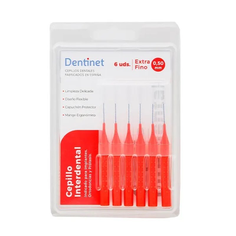 DENTINET INTERDENTAL ANGULAR EXTRA FINO 0.50MM