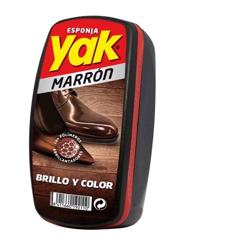 YAK ESPONJA CALZADO 1UND MARRON