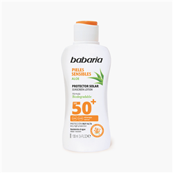 BABARIA SOLAR LECHE P/SENSIBLE SPF50 200ML