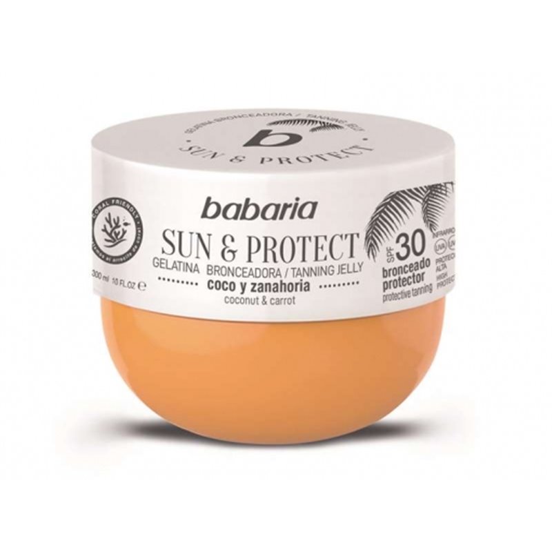 BABARIA SOLAR GELATINA BRONCE 300ML COCO SPF30